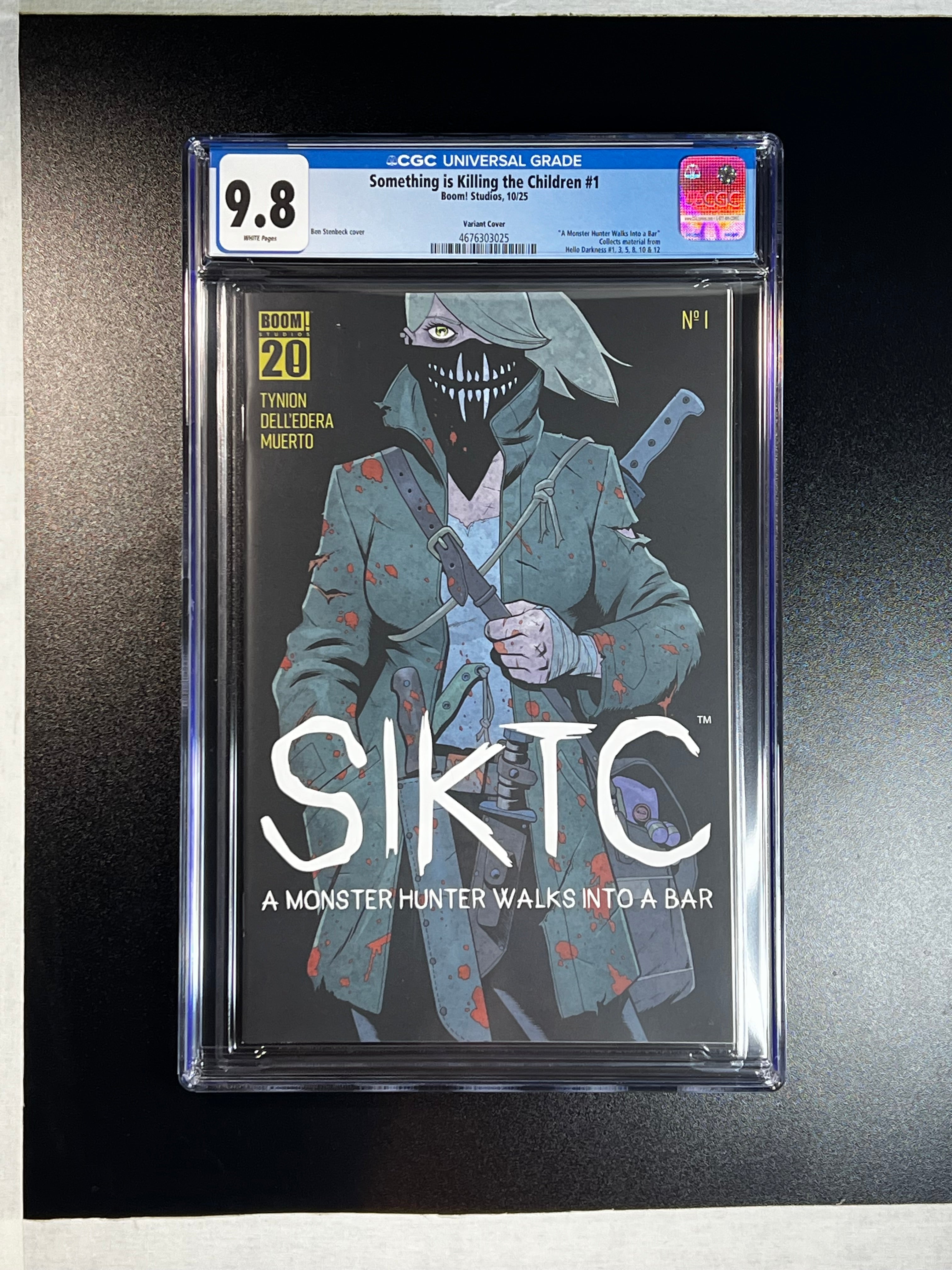 Something is Killing the Children: A Monster Hunter Walks Into a Bar #1 *Cvr B Ben Stenbeck Dressed - Boom! Studios 10/25 (9.8 White Pages)