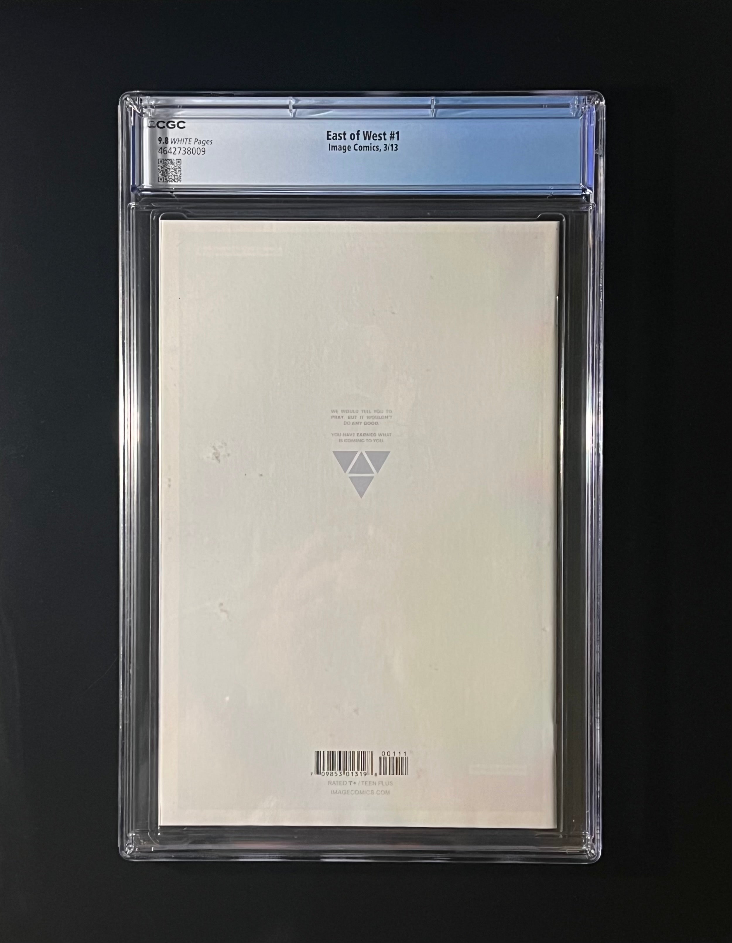 East of West #1 (CGC 9.8_White Pages) Image Comics (3/13)